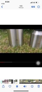 户外不锈钢保冷冰桶3.8L大容量露营便携手提水壶双层运动装冰杯子