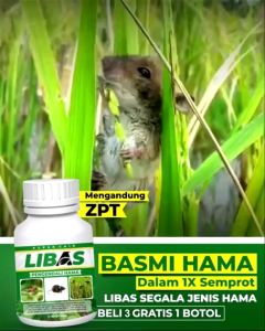 BISA COD!!! LIBAS 250ML Insetisida Pembasmi Hama Pupuk Tanaman Beli 3 Gratis 1!!!