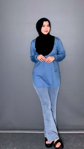 KAOS POLOS WANITA CATOON COMBED OVAL ZOLA ZOLA TERBARU ORIGINAL