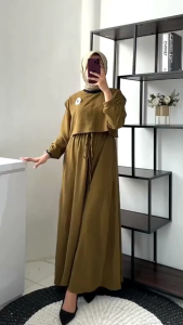 Gamis Alesha Remaja: Premium Grade A & Kenyamanan Busui