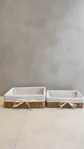 Dahlia Low Tray Organizer Basket