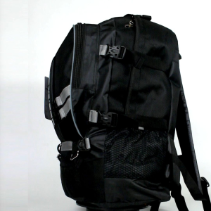TAS Ransel Jumbo traveling ukuran 60L/ Tas ransel kerja pria hitam polos