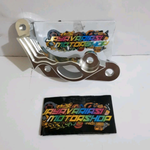 BREKET DEPAN KALIPER 2PISTON 2P FULL CNC DISC 220MM PNP YAMAHA MIO SPORTY OLD/ MIO 5TL/ FINO 125 GRAND