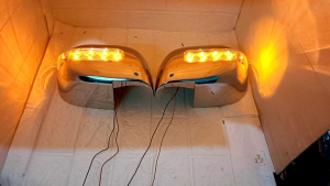COVER SPION LAMPU GRAND LIVINA CHROME
