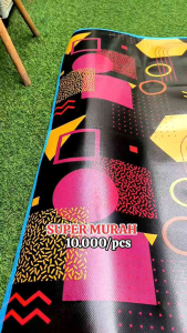 TIKAR MOTIF 120X120 CM KARPET LANTAI SPON KARAKTER TAHAN AIR PERLAK BAYI KARPET SAJADAH