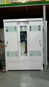 Lemari 3 Pintu Sliding Door/Lemari Pakaian 3 Pintu
