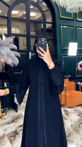 Gamis Abaya Turkey Hitam Dewasa / Fashion Muslim Remaja Terbaru Arabian Full Hitam