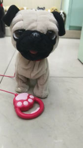 [READY STOCK] Moving Stuffed Animal Dog Toy – Talking Puppy Walking Barking Electronic Pet Battery Operated Voice Imitation Cute Gift for Kids Boys Girls
