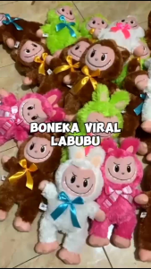Gantungan Labubu Labu Labu The Monsters Exciting Macaron