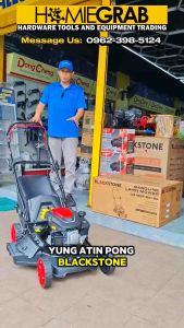 BLACKSTONE SELF-PROPELLED GASOLINE LAWN MOWER 18"‼️LM18SP-BS150‼️