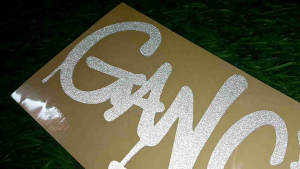 Stiker mobil Gang Star | cutting menyala