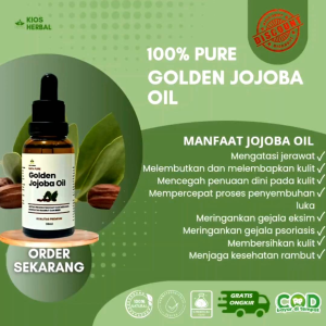 Pure Jojoba Oil Asli Minyak Jojoba Cold Pressed 30ml