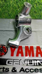 Rumah Spion Kiri & Dudukan Handle Kopling Yamaha Jupiter MX Lama Silver