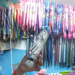 3-Fold UV Protection Umbrella with Stylish Carry Bag - Stay Cool and Protected in Any Weather!