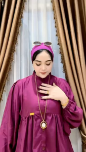 stelan wanita karun Rayon polos warna terbaru