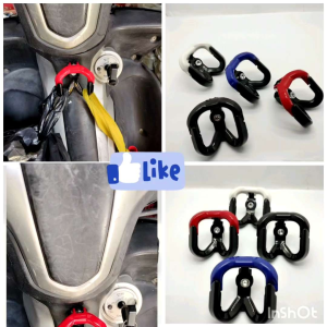 Gantungan 2 cabang model kupu kupu untuk semua jenis motor