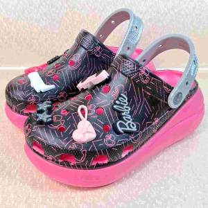 Sandal Crocs Crush Barbie Clog - Crocs Barbie - Sepatu Sandal Crocs Barbie Clog Wanita