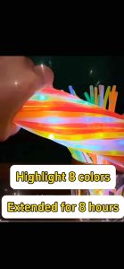15/50/100pcs Glow in the dark bracelet glow stick assorted color-233