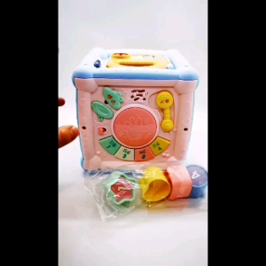 Baby Learning toy Busy Box Music Matching Malaysia Ready Stock