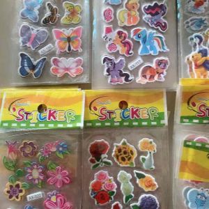 Sticker dán trang trí vào giấy bìa cho bé sticker trang trí đẹp