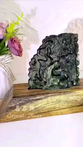 [MY🇲🇾 Ready Stock]✨🐾 金曜石狐仙摆件 Golden Obsidian Fox Spirit Figurine    ｜灵性守护 ✦ 招财纳福 ✦ 平衡能量 ✦ 守护爱与智慧｜