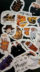 50pcs Harry Potter • Sticker Pack • Waterproof • Scratchproof