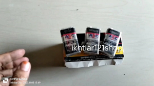 Battery/Baterai/Batere ABC Kotak Super Power 9 volt/Satuan