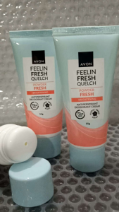 AVON FEELIN FRESH SALE POWDER FRESH QUELCH ANTI-PERSPIRANT DEODORANT CREAM 55G