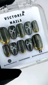 Press on nails murah kuku palsu wedding kuku palsu custom press on nails custom murah gopekceng kuku palsu press on nails