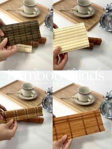 Bamboo Blinds (W) x (H)Outdoor (Natural) Bedai buluh