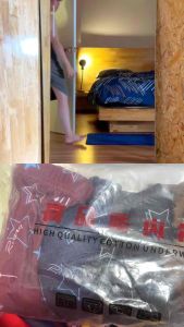 L-XXXL กางเกงในชายบอกเซอร์ผู้ชายผ้านิ่มบางใส่สบาย ยืดได้เยอะ สำหรับเอว 34-40 นิ้ว 1แพ็ค 4 ตัว (คละสี) NSNK