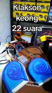 KLAKSON ECHO 22 SUARA /Klakson Motor/Klakson Universal 22 suara