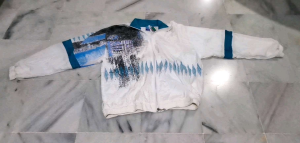 Jaket olahraga parasut spotty UK XL