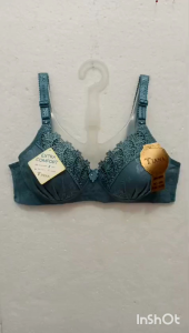 BRA 1884 BH EMBOSSED IMPORT BUSA TIPIS TANPA KAWAT CUP B