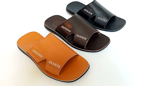 Sandal Kulit Pria Alas Kulit | Sandal Kokop Kulit | Sandal Kulit Pria Terbaru