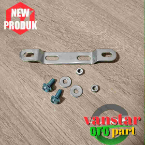 breket plat nomor plat nopol depan grand filano set baut