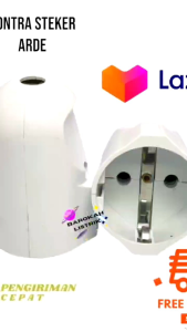 Kontra Steker Arde/Colokan Kontra Steker Arde Female Plug/ Kontra Steker Bulat Arde Cewek Kontra SNI