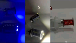 Lampu stop rem belakang 30 mata led running kedip motor / mobil universal