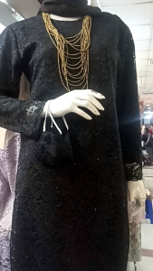 Setelan dan Atasan Kebaya Brokat Tunik Kebaya Modern Wanita Kebaya Kondangan Rok Plisket Batik