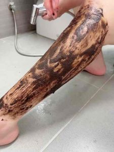 สครับกาแฟพรทิน่า (1ถุง มี6ก้อน) มีของพร้อมส่ง