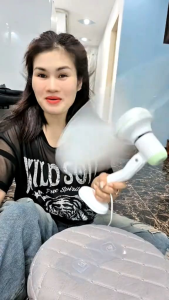 Quạt treo tường 8 cánh 25W mềm chống gẫy vỡ điện 220Vkhông ồn siêu tiết kiệm điện năng tặng kèm 2 miếng dán treo tường