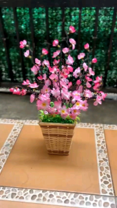 Dekorasi Imlek Tradisional & Bunga Sakura