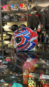 GIVI M33.0 ARIA JET GRAPHIC RUSH TURQUOISE HELMET