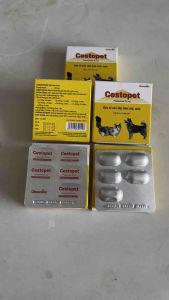 Vemedim Cestopet 10 Viên - Diệt Các Loại Sán Dây Ở Chó Mèo