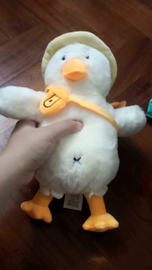 ตุ๊กตาเป็ด หมวกเหลือง  [Maltese Keychain Collection] พวงกุญแจตุ๊กตา น้องหมามอลทีส และโกลเด้น Keychain สุดน่ารัก นุ่มนิ่ม