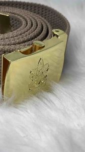 Original | Garizon Belt / Metal Buckel with Logo for Scout & Troop Leader