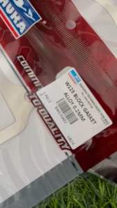 ปะเก็นตีนเสื้ออัลลอย เวฟ125 แท้💯 ASHUKA ปะเก็นมิเนียม wave125 ตัวแรก เวฟ125s ปลาวาฬ ปะเก็นอัลลอย ประเก็นมิเนียม ประเก็นอัลลอย คาบูtayaka ทายากะ อาชูกะ FRCM w125 w 125