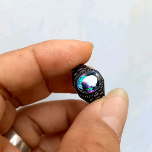 Cincin Batu Mystik Quartz Minimalis Super Keren