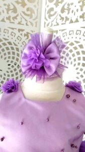 Lavander Purple Baby DressLilac Flower Girl DressToddler Party Princess DressBaby Girl Photo Shooting DressBirthday Party Dress