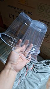 Sỉ 100 Ly Trơn + 100 Nắp Cỡ 800ml Chất Lượng Cao An toàn thực phẩm